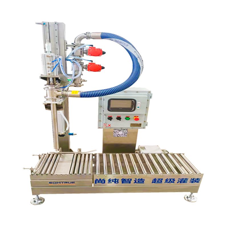 20-100L Barrel Semi-Automatesch Chemesch Liquid Füllmaschinn