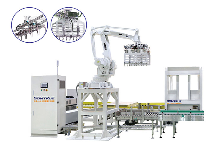 Neie Roboter Palletizer: e mächtegt Tool fir intelligent Produktiounsdebuts