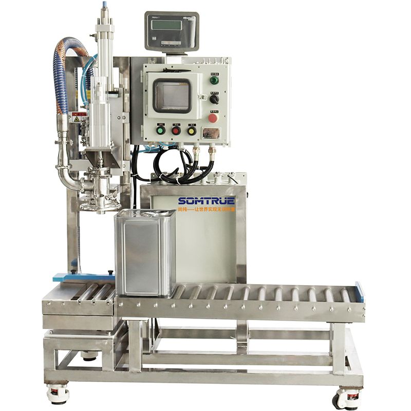 20L Barrel Semi-Automatesch Chemesch Liquid Füllmaschinn
