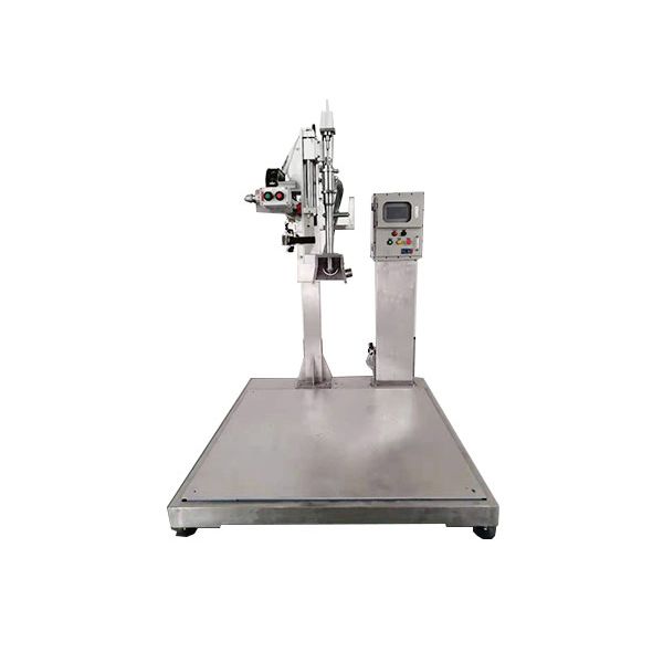 IBC Barrel Semi-Automatesch Chemesch Rohmaterial Füllmaschinn